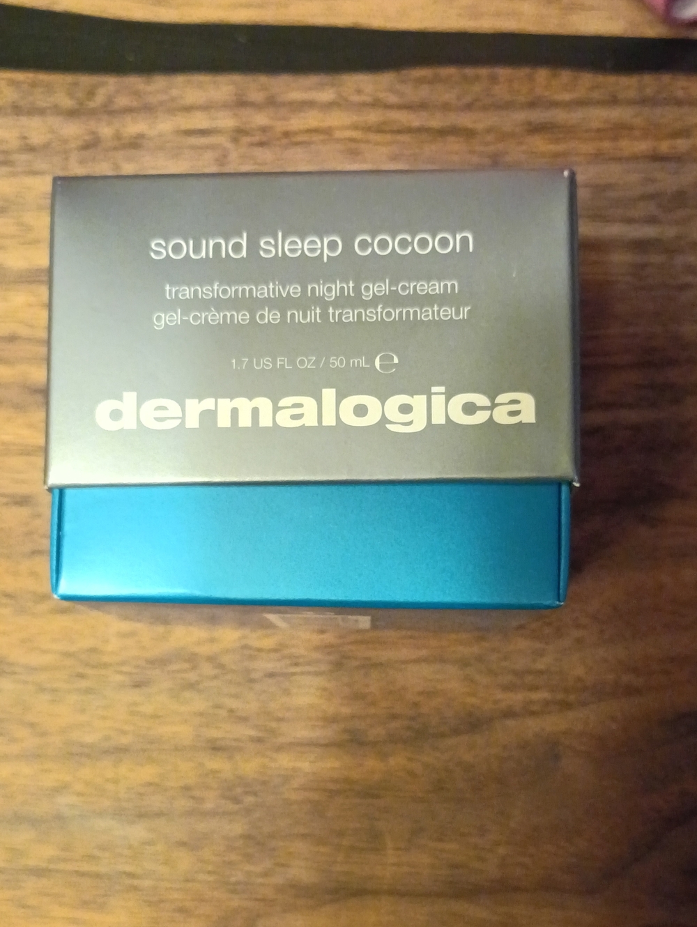 dermalogica Teal & Silver Sound Sleep Cocoon Night Gel-Cream
